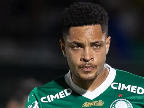 Vitor Roque desabafa após perder final da Libertadores para o Flamengo