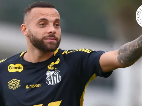 São Paulo nega negociação por atacante do Santos