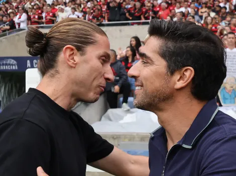 Filipe Luís manda a real ao vivo sobre Abel Ferreira