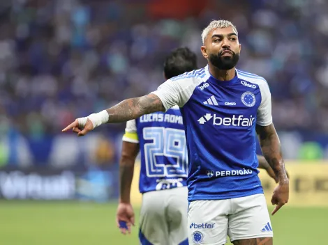 Retrospecto avassalador de Gabigol vira trunfo do Cruzeiro na Vila Belmiro