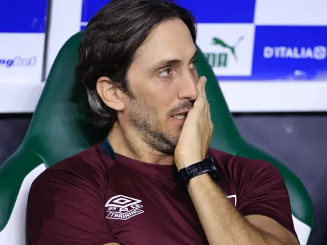 Zubeldía usa Palmeiras de exemplo após derrota do Fluminense para o Vasco