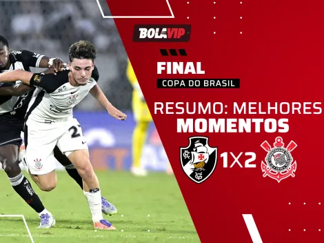 Corinthians vence Vasco e se sagra campeão da Copa Betano do Brasil