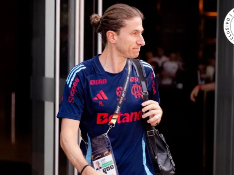 Filipe Luís recebe sondagens da Europa, mas quer permanecer no Flamengo