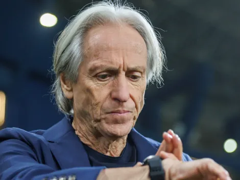 Em meio ao impasse com Filipe Luís, Jorge Jesus acompanha o Flamengo