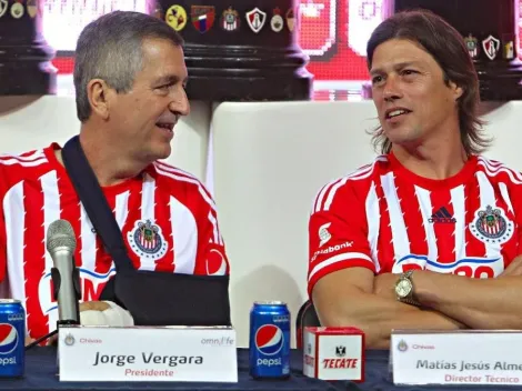 Jorge Vergara recordó a Matías Almeyda en estreno de "Chivas, La Película"