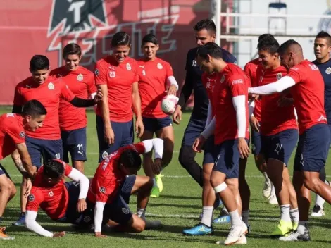 Chivas regresó a los entrenamientos con 5 ausencias