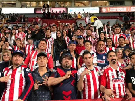 La insólita cifra de aficionados a Chivas en sus visitas