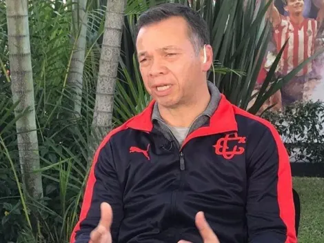 Mariano Varela sorprendió jugando al tenis balón