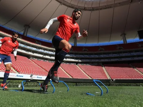 El Rebaño entrena en el Akron previo al partido con Puebla