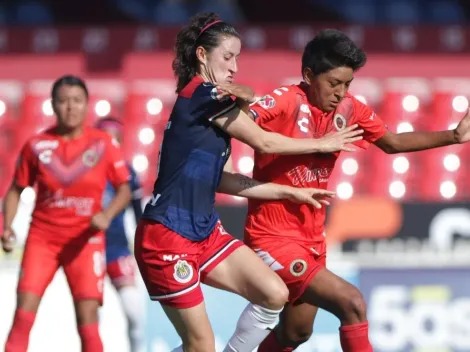 El equipo femenil de Chivas empató frente a Veracruz