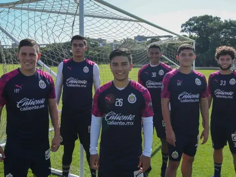 La cantera de Chivas es minoría en esta pretemporada