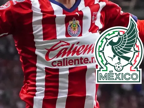 Jugador de Chivas recibió su primera convocatoria a la Selección Mexicana