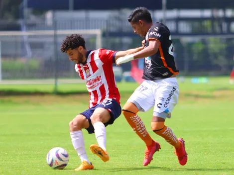 Día gris para las fuerzas básicas de Chivas contra Pachuca