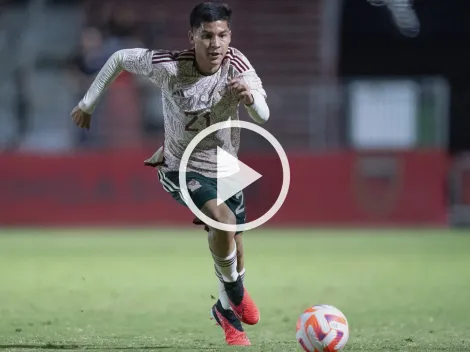 Video: El golazo de Jesús Brigido con Selección México