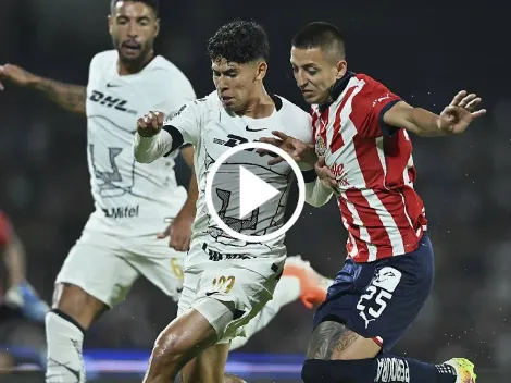 Chivas cayó ante Pumas por 3-0 y quedó eliminado del Apertura 2023