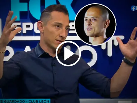 Andrés Guardado ni se quiso comparar con Chicharito y lo endiosó