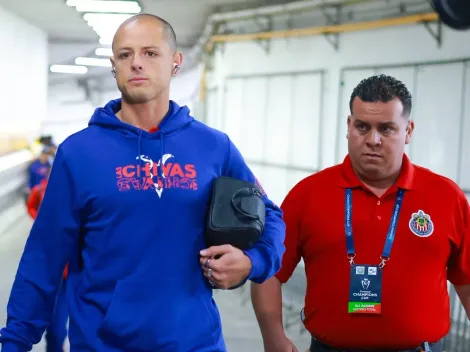 Chicharito también tiene guardaespaldas