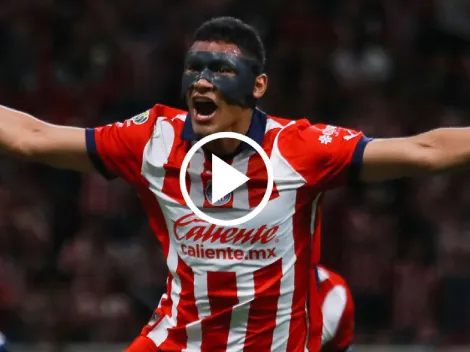 Video: Tiba Sepúlveda abrió el marcador para que Chivas le gane a Querétaro