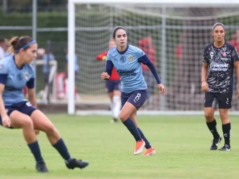 Licha Cervantes rescató a Chivas Femenil en amistoso contra Atlas