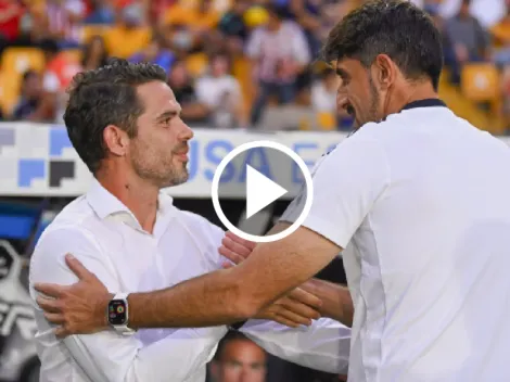 El saludo de Paunovic a Gago y sus exjugadores en Chivas