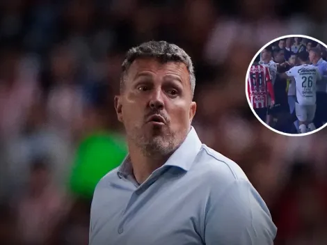Óscar García y su agresión contra James por la que lo expulsaron