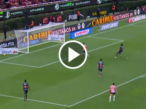 Asistencia de Chávez para que el Piojo anote el segundo para Chivas
