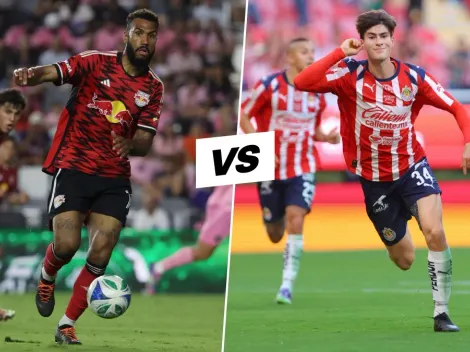 La alineación de Chivas vs. New York RB