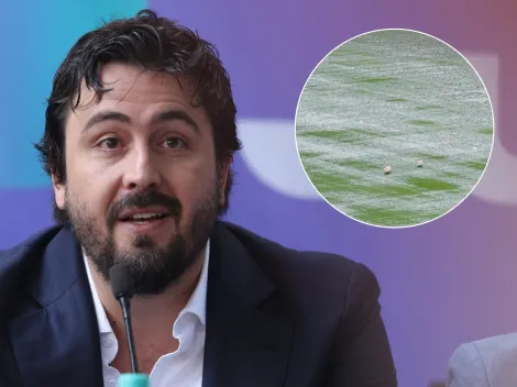 Amaury Vergara reapareció para presumir el drenaje del Estadio Akron