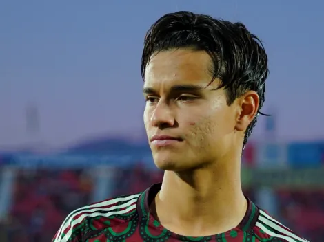 La expulsión de Diego Ochoa en México vs. Argentina Sub-20