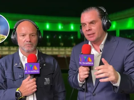 Luis García y Christian Martinoli aplauden la actuación de Raúl Rangel