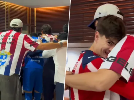 Amaury Vergara celebró la victoria en el Clásico Tapatío