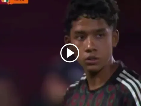 Asistencia de Gael García en la victoria de México Sub-17