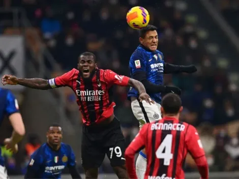 Sánchez y Vidal sumaron minutos en la igualdad del Inter ante el Milán