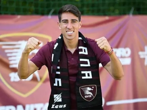 Valencia es presentado como nuevo jugador de la Salernitana