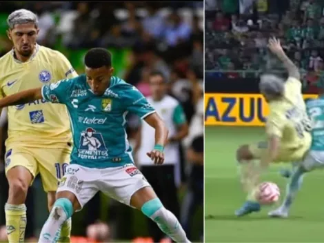 Video | ¿Se desquita con el chileno?: Castillo y su dura entrada a Valdés