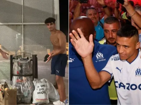 Los hinchas que se robaron las miradas en Francia tras la llegada de Sánchez