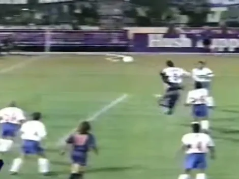 El gol anulado al Bombero Ibáñez el '95