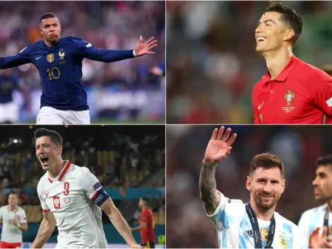 Qatar 2022: ¿Qué jugadores llegarán al Mundial con el mejor promedio de gol?