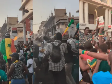 Explosivos festejos en Senegal luego de la clasificación en Qatar
