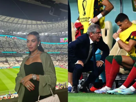 Georgina Rodríguez se queja de la suplencia de Cristiano en Qatar