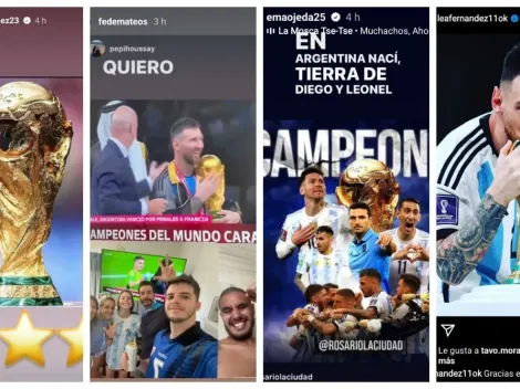 Argentinos de la U festejan el tercer título mundial de su selección