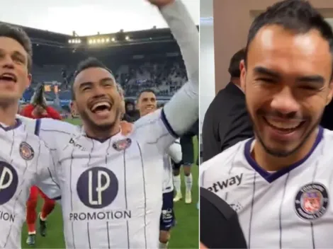 Suazo es pura alegría por su debut triunfal en el Toulouse