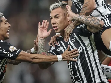 ¿Edu Messi? Varguitas silencia a los hinchas del Mineiro con gran gol en Brasil