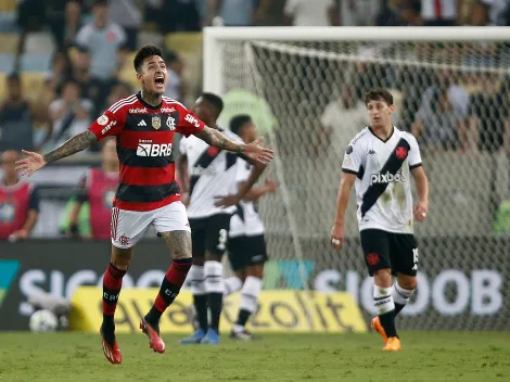 Erick Pulgar se despachó un golazo en la goleada del Flamengo