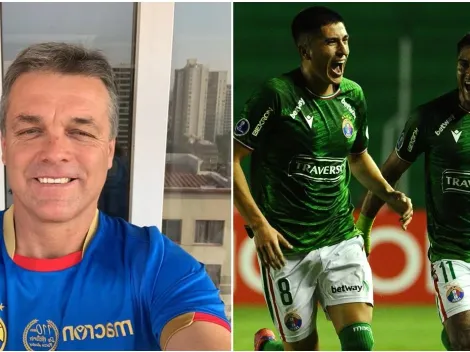 Marcelo Zunino loco con la clasificación de Audax en Copa Sudamericana