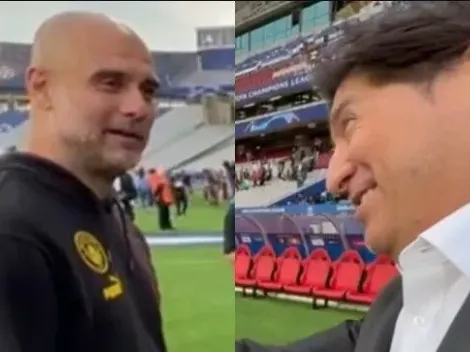 Revisa el encuentro entre Iván Zamorano y Pep Guardiola