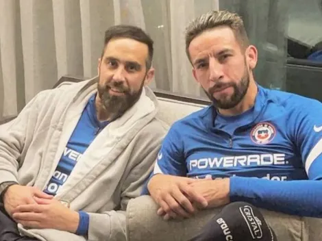 Claudio Bravo le envía cariñoso saludo al cumpleañero Mauricio Isla