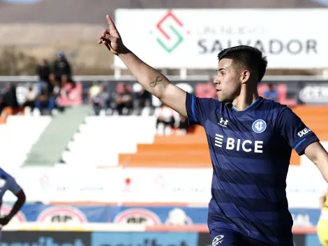 VIDEO: Alexander Aravena anota el gol psicológico para la UC en el debut de Nicolás Núñez