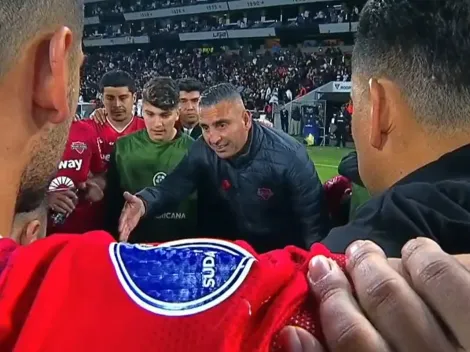 La emotiva arenga de Jaime García en Ñublense previo a los penales: "No piensen hueás"