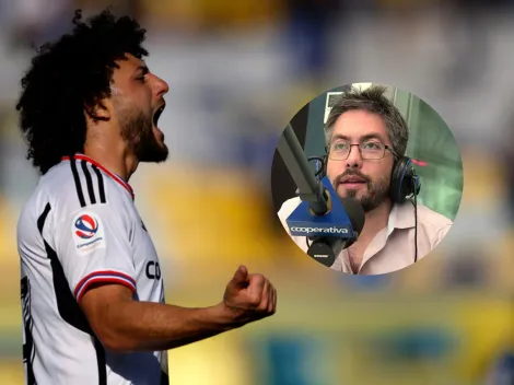 Pelotazo defiende con garras a Falcón y sube al columpio a hincha cruzado